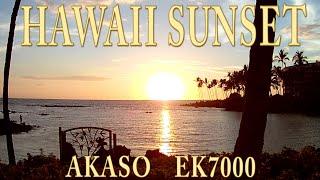 Hawaii Big Island Sunset Timelapse: Hilton Waikoloa Village (Akaso ek7000)