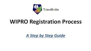 How to Register for Wipro Elite National Talent Hunt 2021 | Step by Step Registration Process