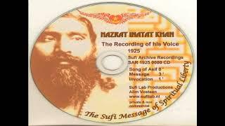 Hazrat Inayat Khan His Voice 1925 Record Berlin made by Sufilab.com Alim Vosteen