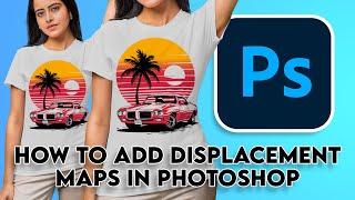 Displacement map tutorial in Photoshop for realistic mock-ups