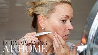 Dermaplaning at home