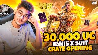  World Record Create Opening Of New Ignish X-SUIT - 35,000 UC Luckiest Create Opening BGMI 