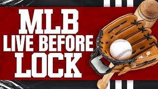 MLB/NBA DFS Live Before Lock Picks and Strategy
