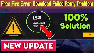 free fire download failed retry | download failed retry free fire | free fire kyon nahi chal raha