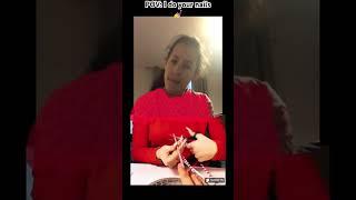 POV: I do your nails #shorts #funny #nails ~|| Ella Pangrazzi ||~