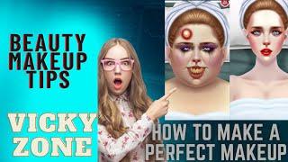 ASMR Video. Beauty Makeup With ASMR.Vicky Zone Satisfying Video