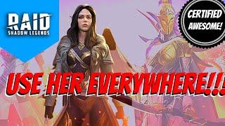 Use Her Everywhere! Zavia Champion Guide!  Raid: Shadow Legends