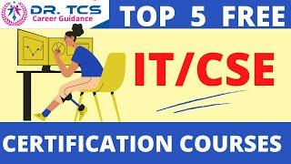 Top 5 IT / CSE Courses on Skill Up|  Dr TCS Career Guidance