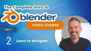 Blender Beginner Tutorial – Learn to Navigate