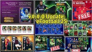 Big Update !! v4.4.0 Major Update eFootball™2025, New Ambassador Packs, New Epic & Showtime Pes 25