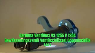 Ventilschlüssel Gardena Ventilbox V1 1254 V3 1255