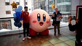 Kirby’s Return to Dream Land Deluxe Launch Event at Nintendo NY