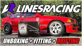 LINES RACING suspension on my E36! NEW CHEAP COILOVERS! [ENG SUB]