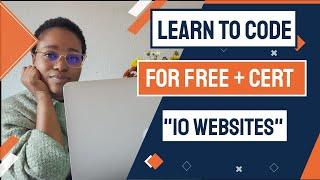 Learn to Code for FREE with Certifications | Top Websites You Need to Know!