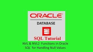 NVL & NVL2 FUNCTION In  Oracle Sql
