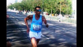 Uruguayan marathoner Andrés Zamora's last kilometer at the World Athletics Championships 2023