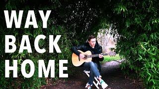 (SHAUN 숀) Way Back Home - Fingerstyle Guitar Cover (with TABS)