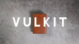 VC302--VULKIT Wallet Card Holder Magnetic Strip Closure