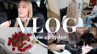 VLOG | glow up týden- nové vlasy ‍️, obočí, pedi & přišlo mi plno balíčků | Veronika Duží