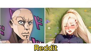 Anime vs reddit | The rock reaction meme | Naruto edition | #naruto #anime #reddit