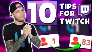 10 Tips To Grow Your Twitch Channel in 2020 ​​​ How To Grow From 0 Viewers