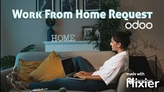 Work From Home Request by Employee in odoo | Odoo Portal Work From Home Request by Employee