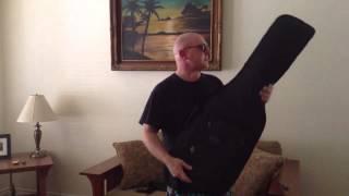 Harmony Central's Phil O'Keefe unboxing a Fender Cabronita Tele Thinline