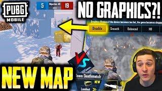 NEW TDM MAP! PUBG MOBILE WITH NO GRAPHICS?!