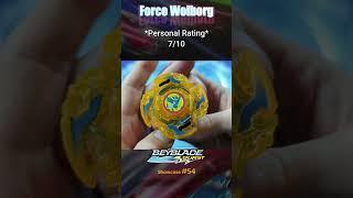 Force Wolborg (BEYBLADE SHOWCASE #54) #beyblade #beybladeburst #Wolborg #beybladeplasticgen