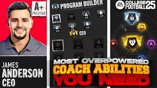 The Most Overpowered Coach Abilities You NEED in College Football 25 Dynasty