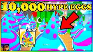 Opening 10,000 HYPE EGGS for... Pet Sim 99