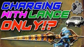 IS IT POSSIBLE TO BEAT MONSTER HUNTER WORLD BY ONLY CHARGING WITH THE LANCE!? MHW Challenge