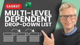 Easiest Multi-Level Drop-Down Lists in Excel!