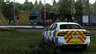 TruckersMP Game Moderator | Police Control at C-D road