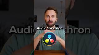 Audio Synchronisation mit nur 3 Klicks in DaVinci Resolve. #davinciresolve18 #tutorial #audio