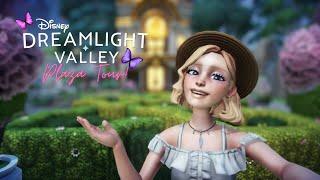 Disney Dreamlight Valley | Butterfly Garden Meets City Park Plaza Tour