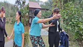 The officer's mother chased her away when she learned that Tuyet could not have children.