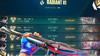 RADIANT #1 + The BEST Settings for Console Valorant