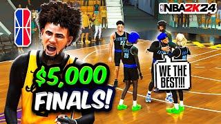 I Played Against The #1 RANKED TEAM In The FINALS For $5000! NBA2K24