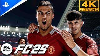 (PS5) EA FC 25 Details and Gameplay | Man United vs Man City | [4K60FPS] FC 25