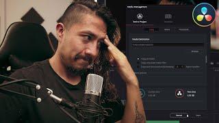 Respaldo de proyectos | DaVinci Resolve 16