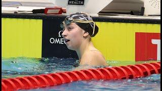 Kate Douglass Swims PB in Women's 50M Freestyle