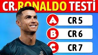 Ronaldoyu Ne Kadar Tanıyorsun ?  Ronaldo Bilgi Yarışması ! Ronaldo Testi 2024