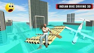 Franklin Survived Tsunami In Indian Bike driving 3d  | Tamil | Mobile GTA 5 | CMD Gaming 2.0