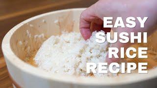 How to make sushi rice (2022)