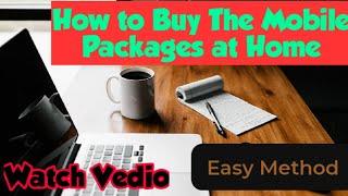 How to Buy Packages Of All Sim || Complete Details || Technical Ubaid