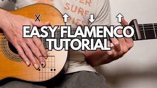 Easy flamenco guitar tutorial for beginners