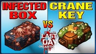 INFECTED BOX vs CRANE KEY lvl.133 * LAST DAY ON EARTH * LDOE