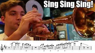 Louis Dowdeswell - Sing Sing Sing [Transcription] Trumpet Solo Bb