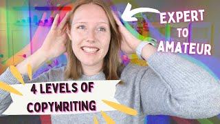 4 Levels of Copywriting from Amateur to Expert | How to Write a Landing Page